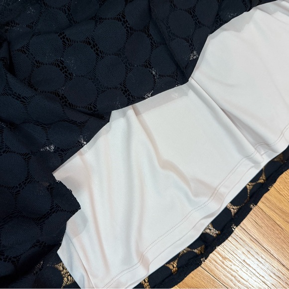 Black polkadot dress - Picture 5 of 6